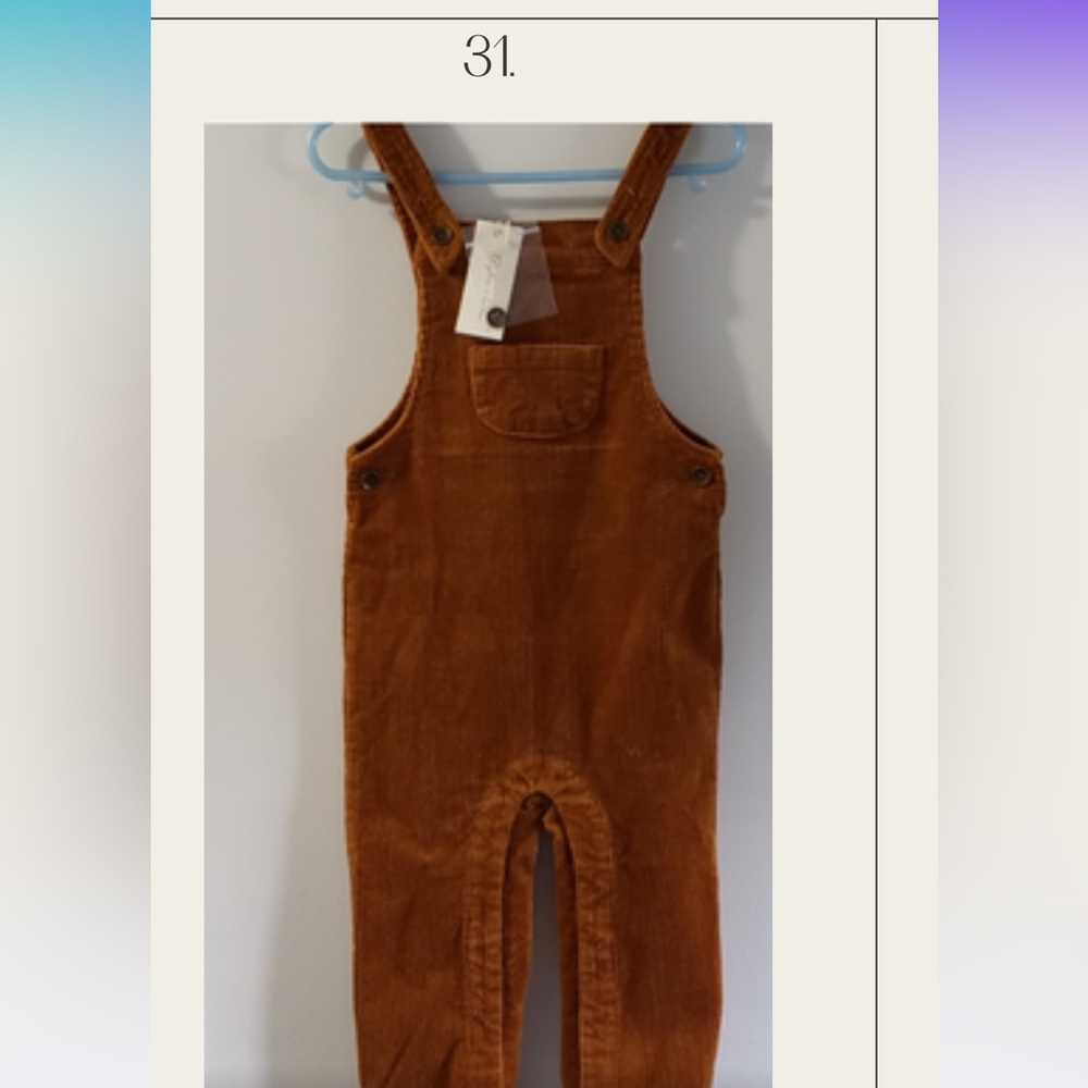 Rylee & Cru, 2-3T, deep mustard suspenders, like new